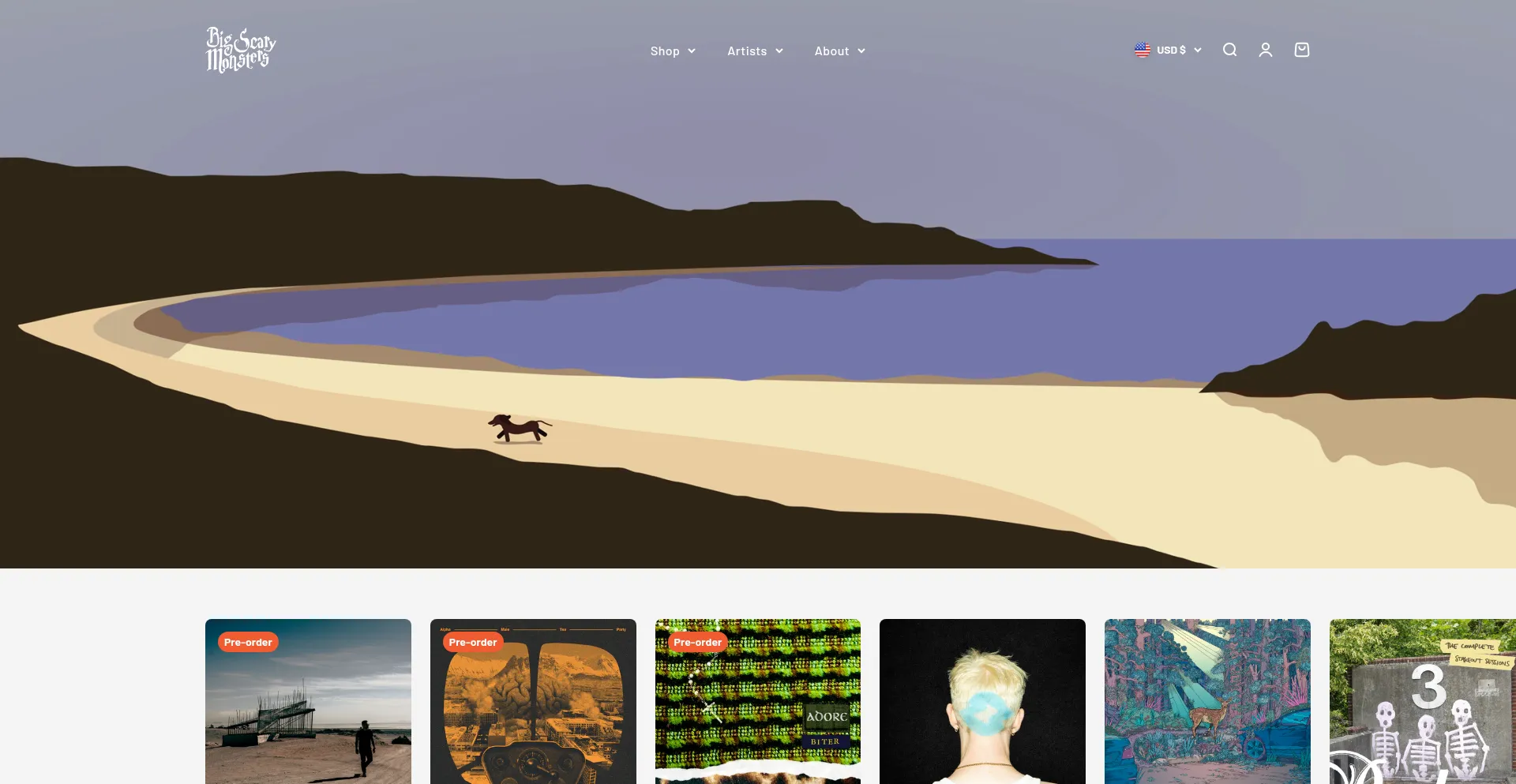 Website screenshot of Bsmrocks.com