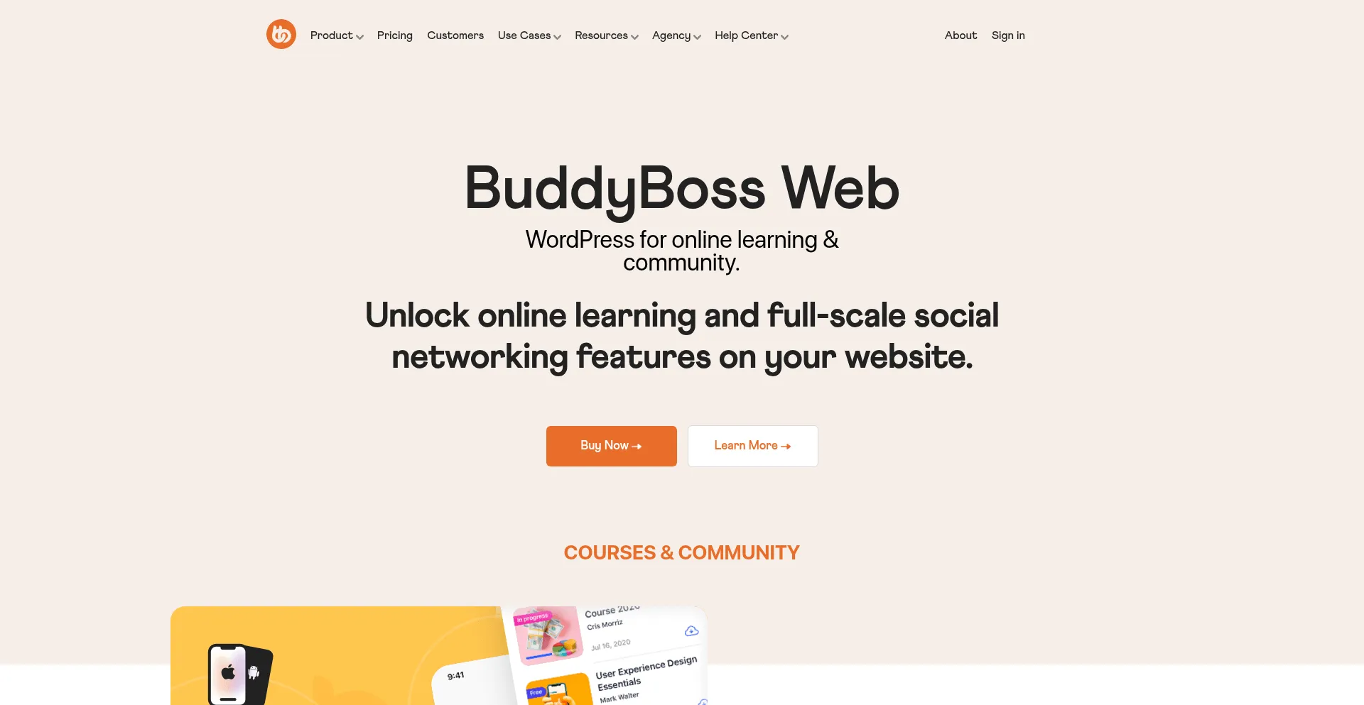 Buddyboss.com Screenshot