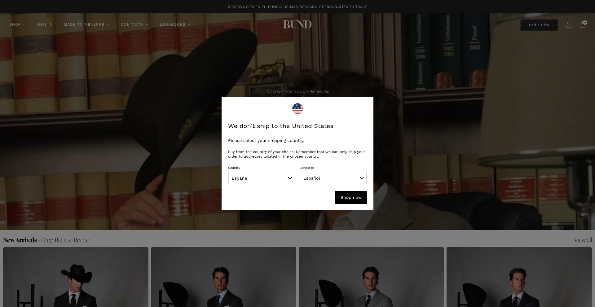 Bundcompany.com Screenshot