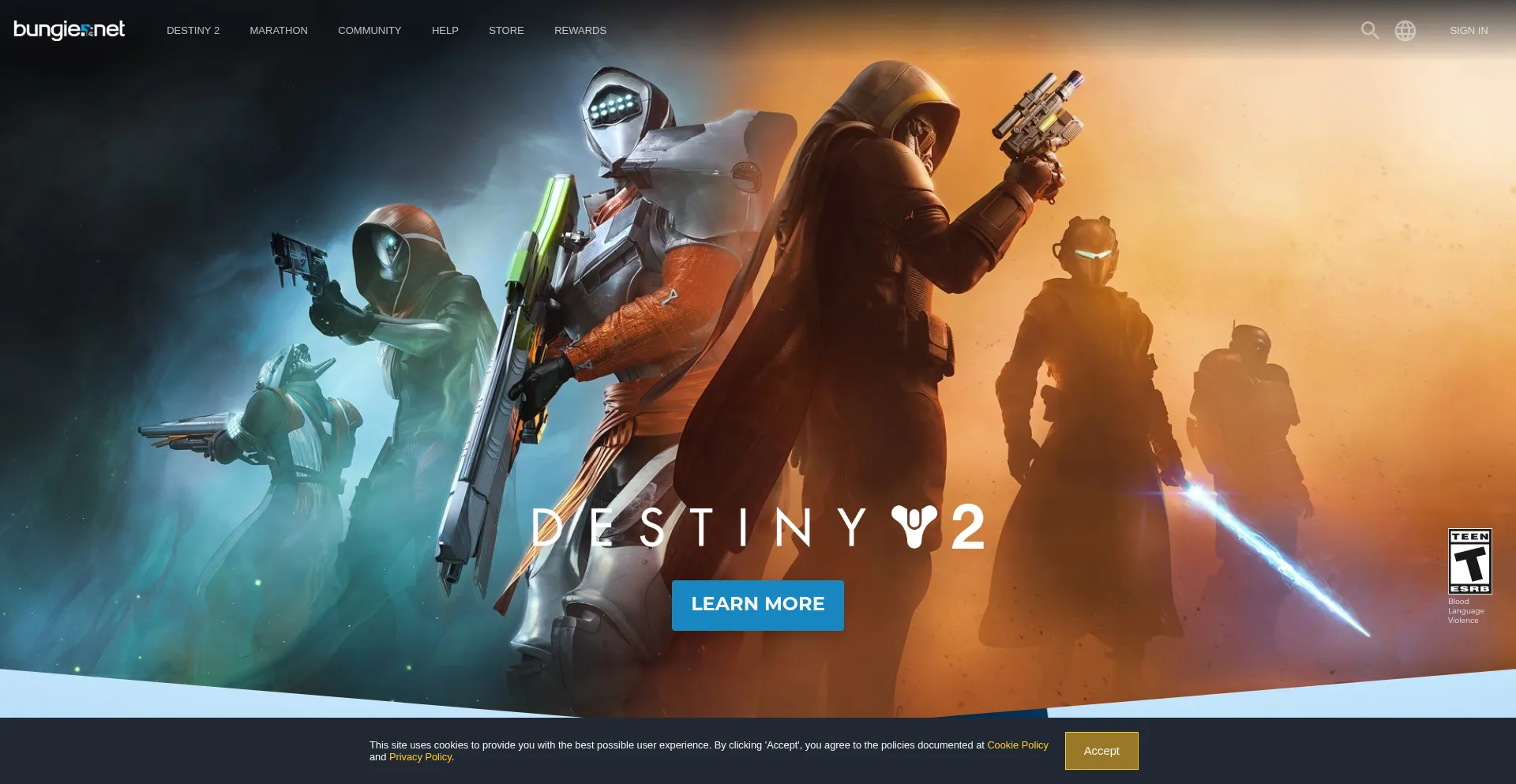 Bungie.net Screenshot