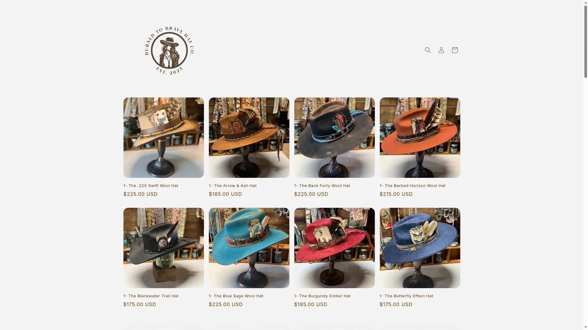 Burnedtobravehatco.com