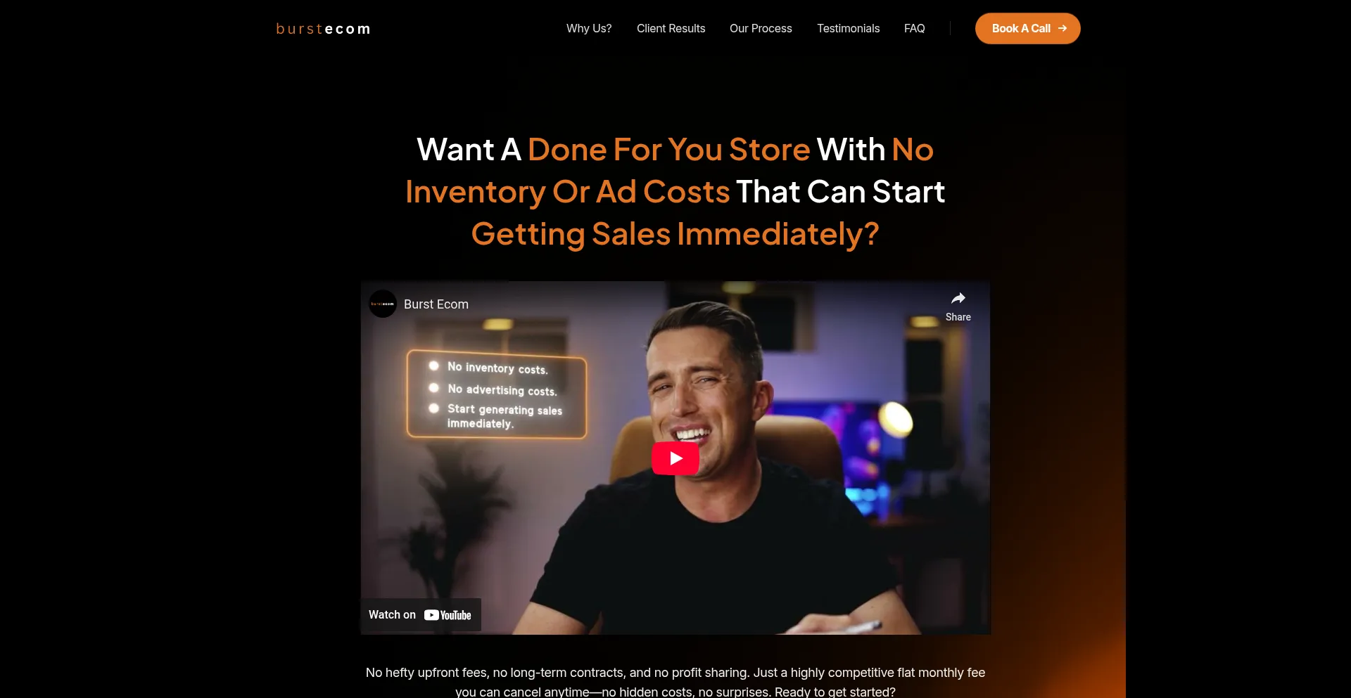Burstecom.com Screenshot