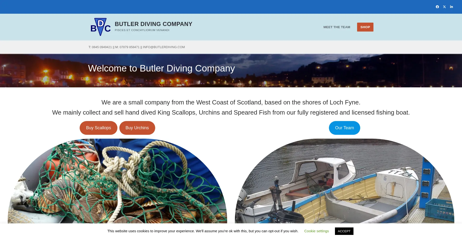 ¿És Seguro y Confiable Butlerdiving.com?