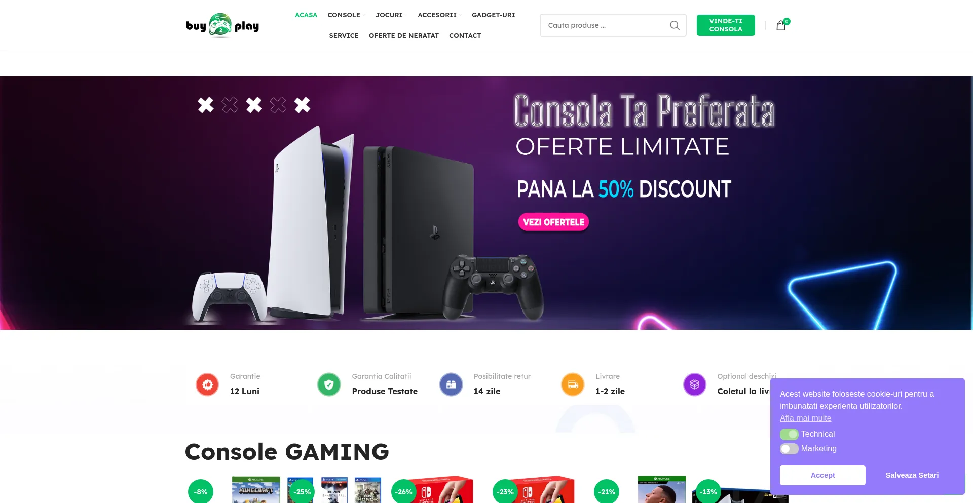 Buy2play.ro Screenshot