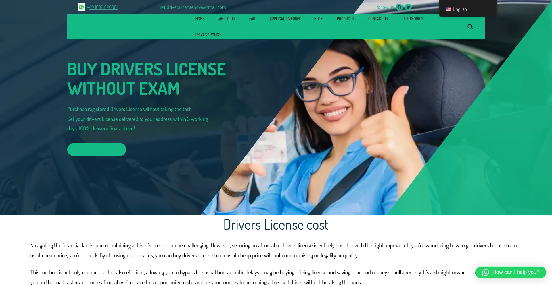 Buydriverslicense.com