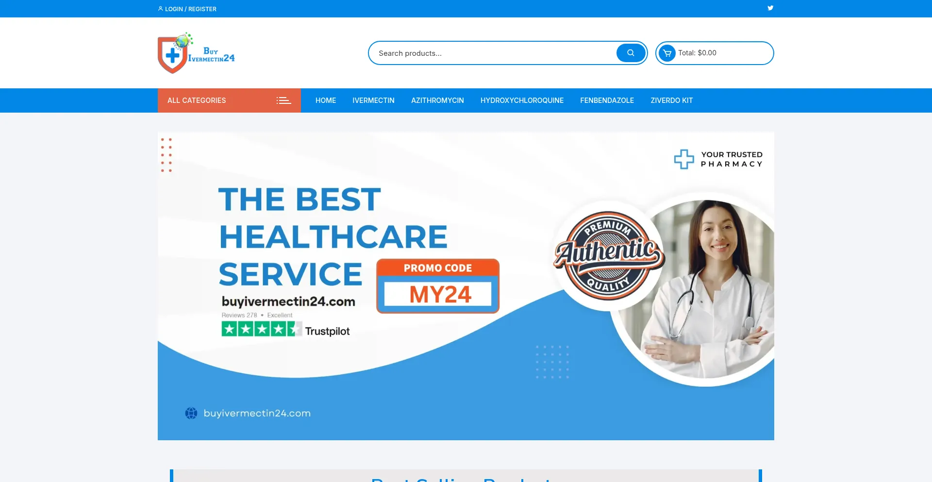 ¿És Seguro y Confiable Buyivermectin24.com?