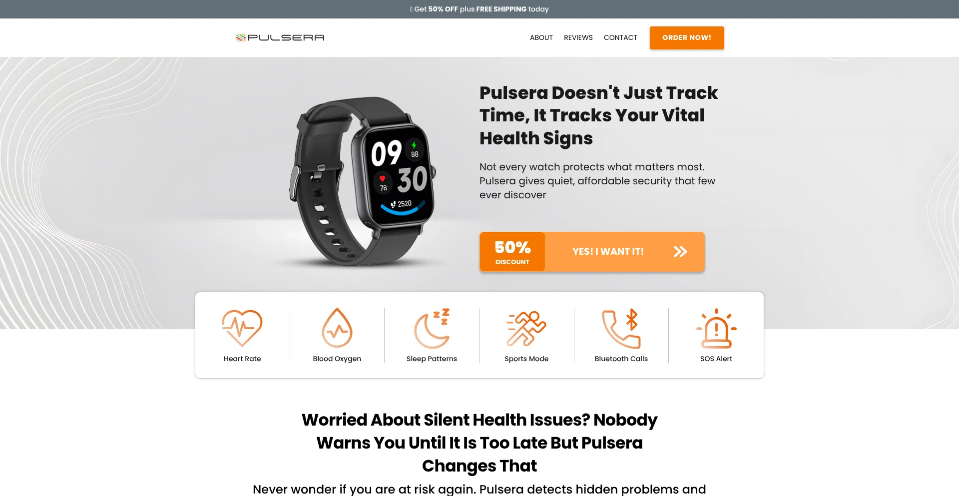 Website screenshot of Buypulsera.co