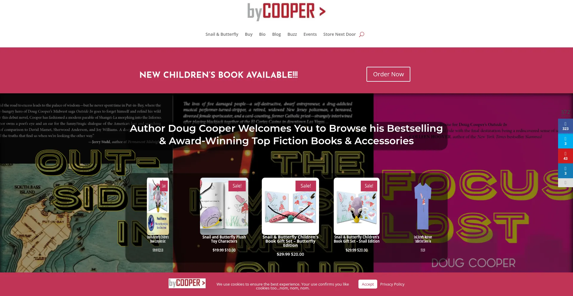 Website screenshot of Bycooper.com