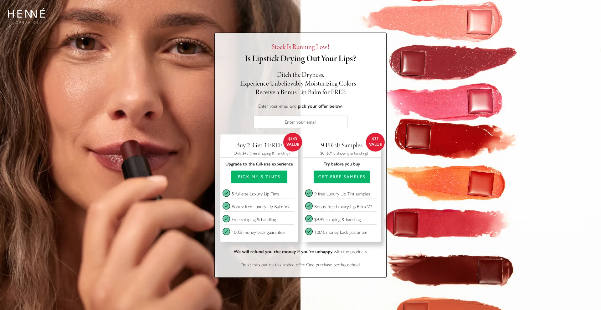 ¿És Seguro y Confiable Byebyelipstick.com?