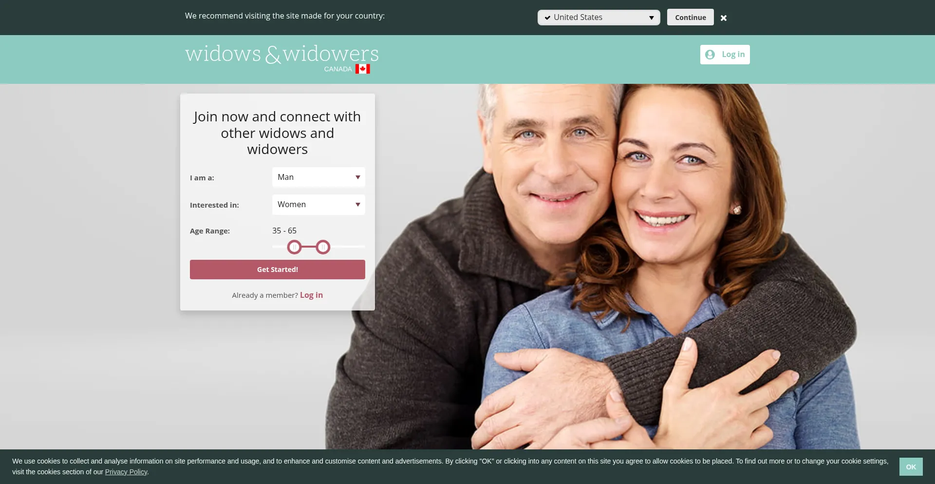 Ca.widowsandwidowers.com