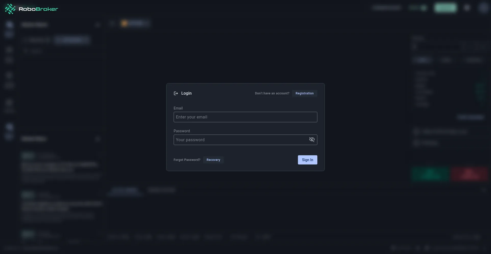 Website screenshot of Cab.robobrokerltd.com