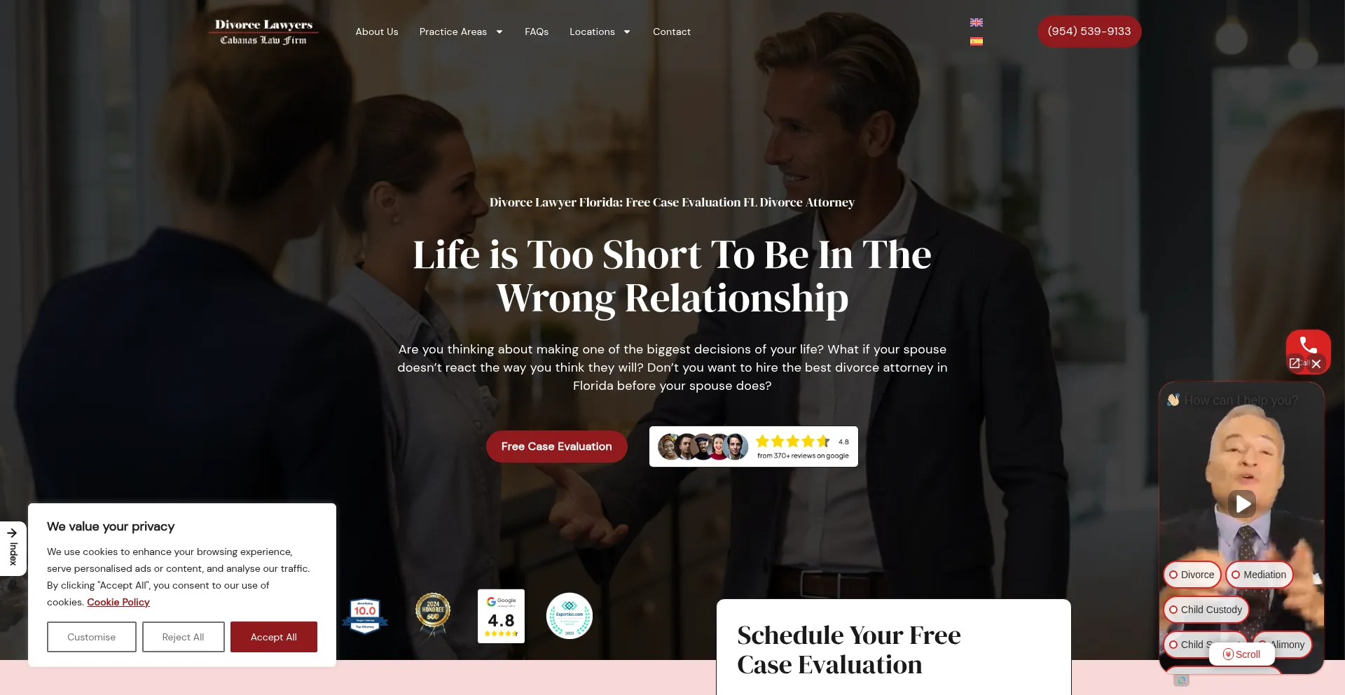 ¿És Seguro y Confiable Cabanaslawfirm.com?