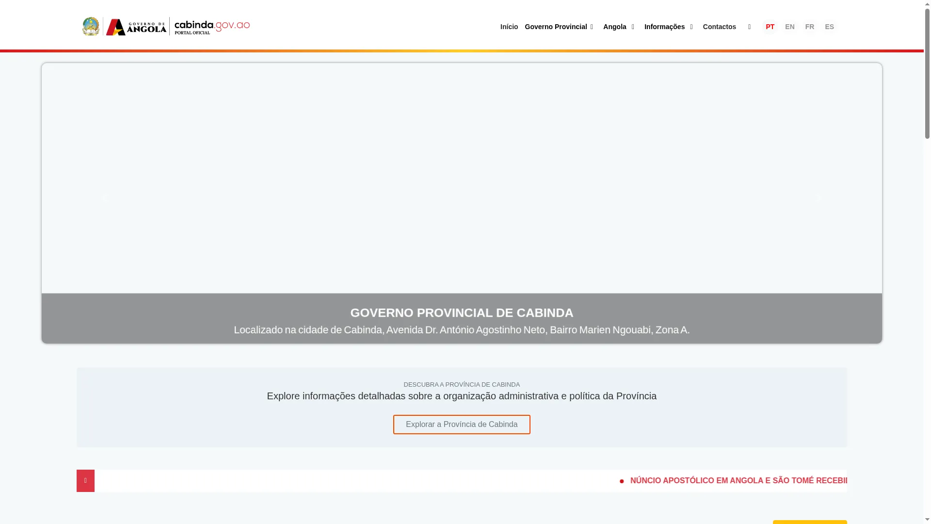 Cabinda.gov.ao