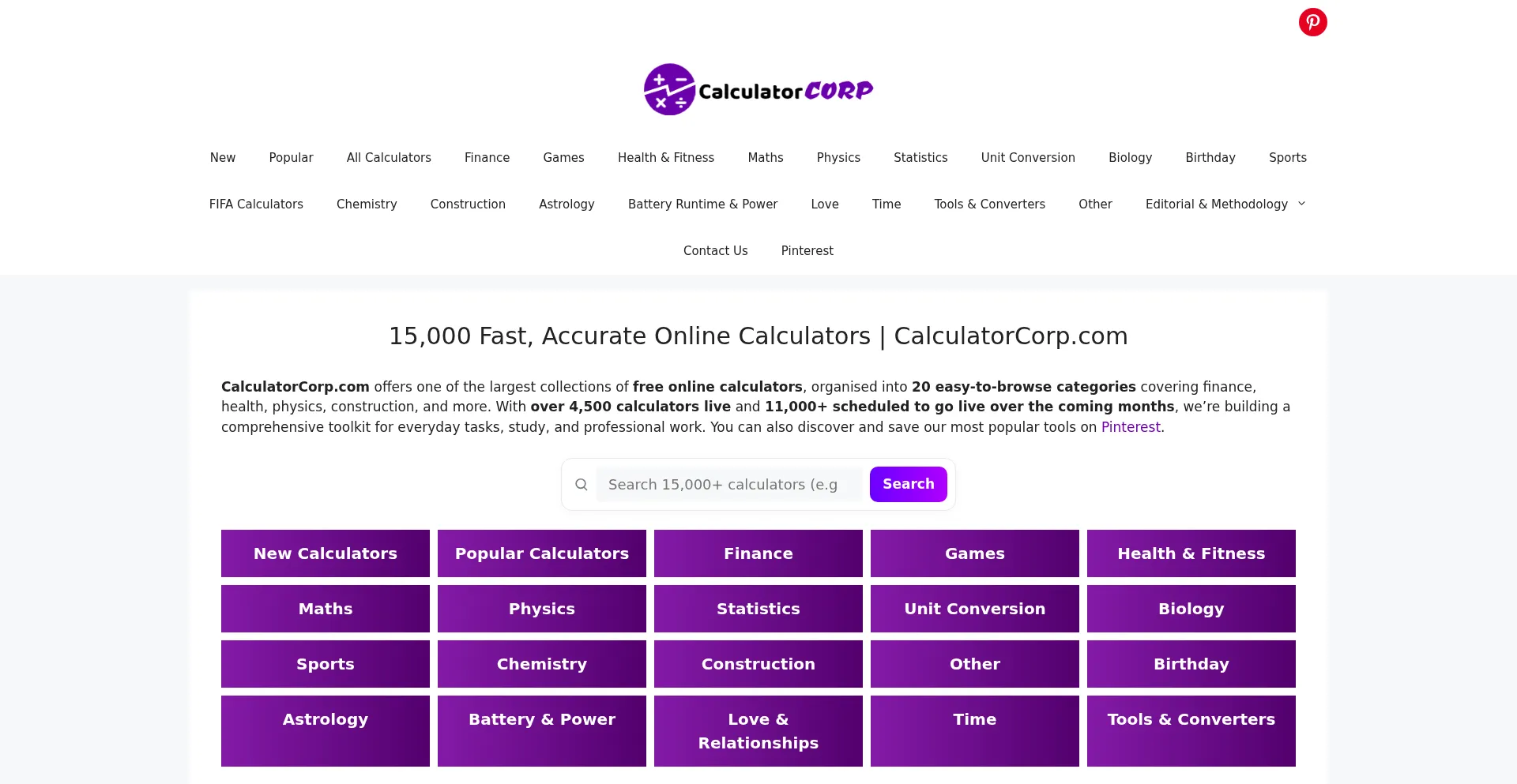 Calculatorcorp.com