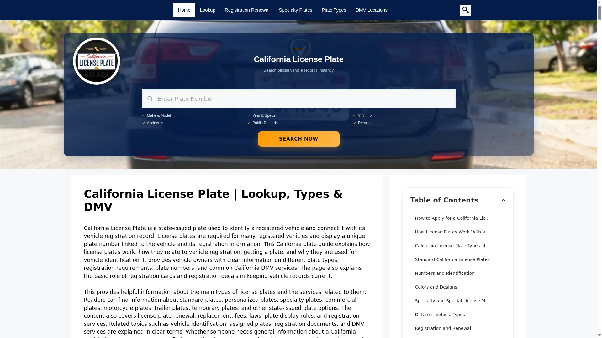 California-license-plates.org