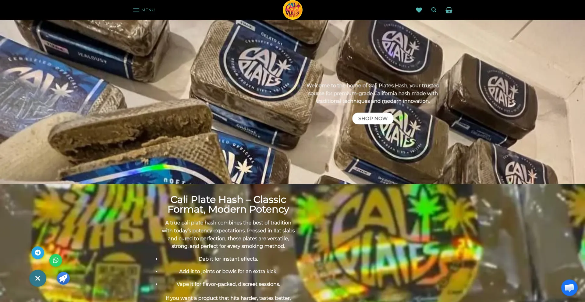 Caliplateshashstore.com