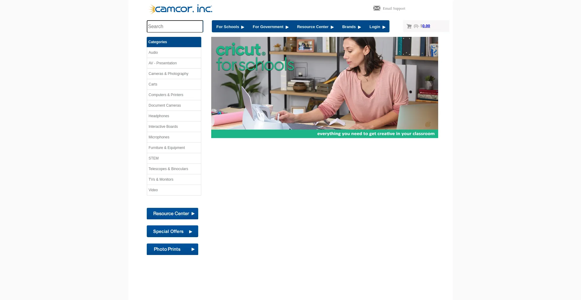 Camcor.com Screenshot