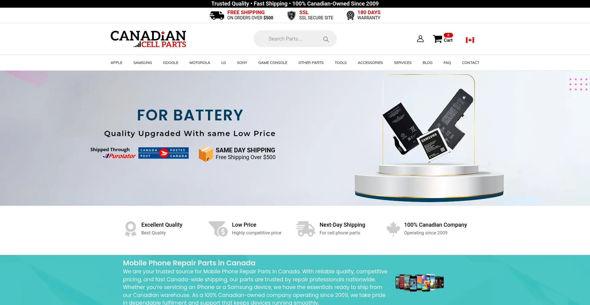 Canadiancellparts.com