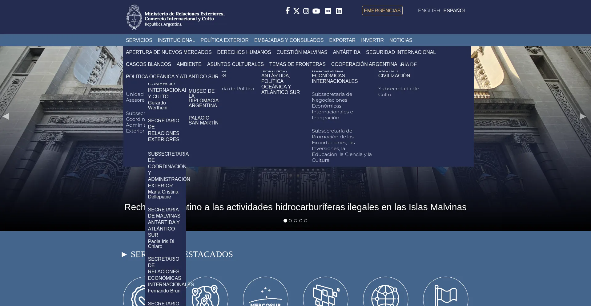 ¿És Seguro y Confiable Cancilleria.gob.ar?