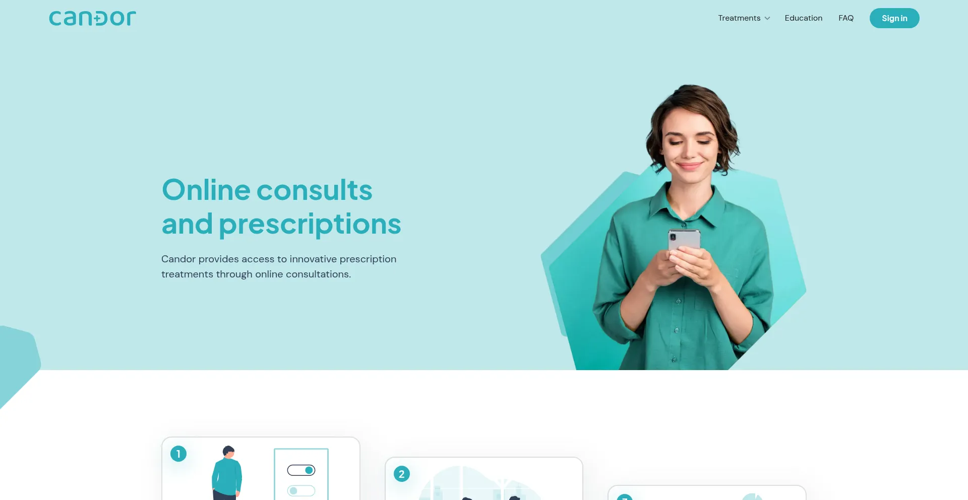 Candormedical.com Screenshot