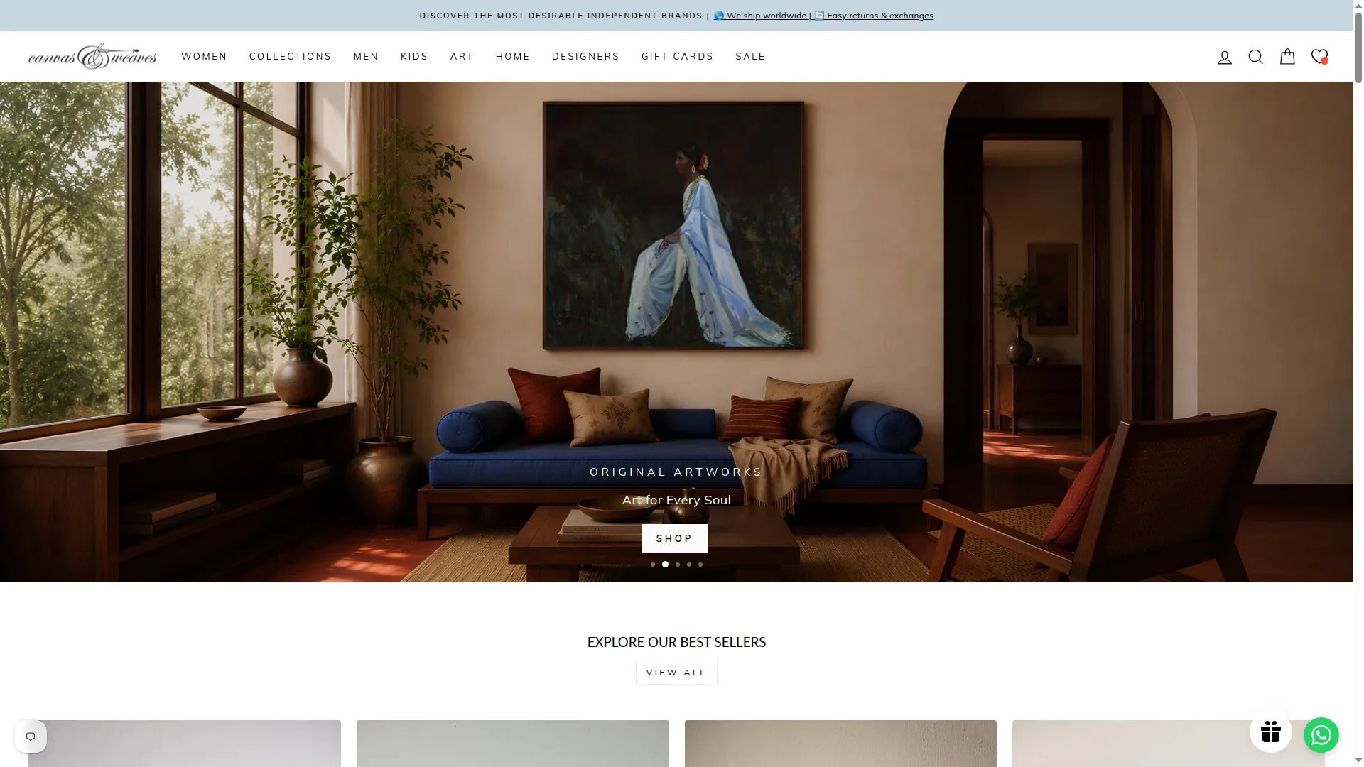 Canvasandweaves.com