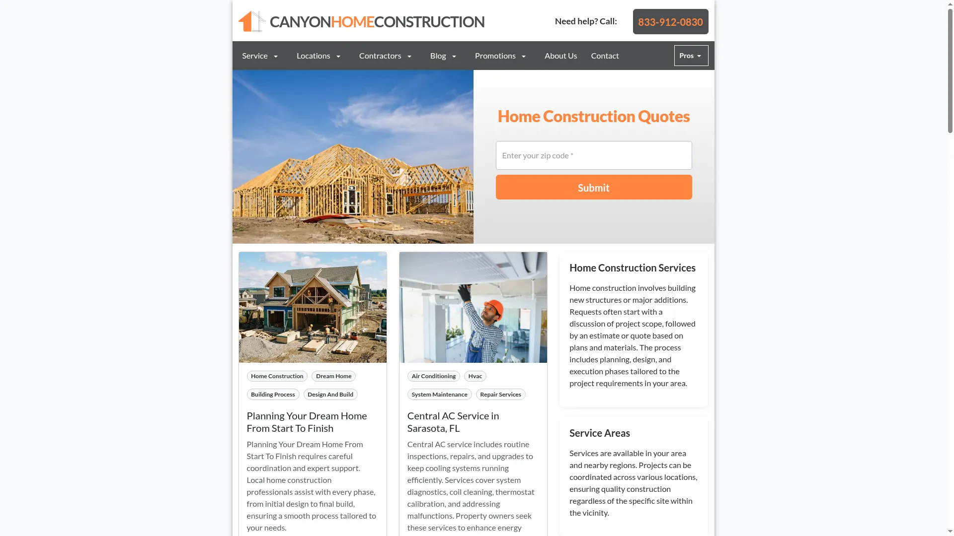 Canyonhomeconstruction.com