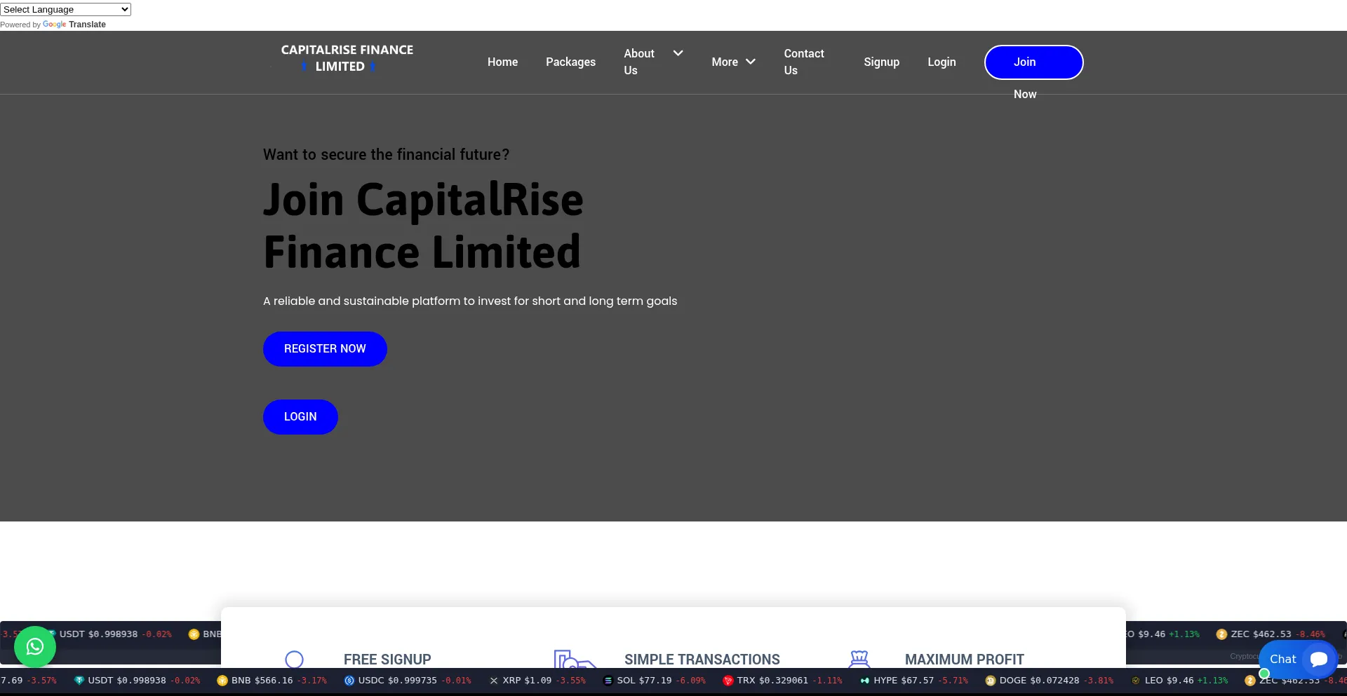 Capitalrisefinancelimited.com
