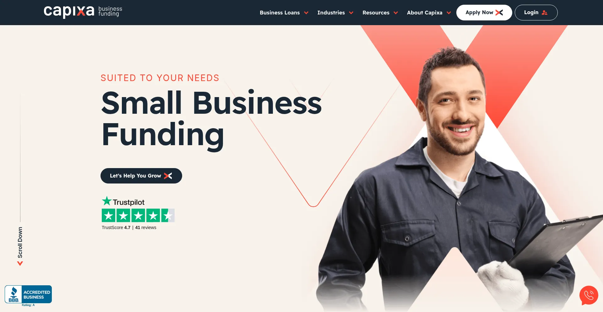 Website screenshot of Capixa.com