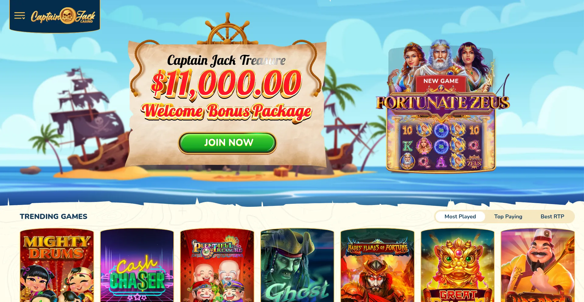 ¿És Seguro y Confiable Captainjackcasino.com?