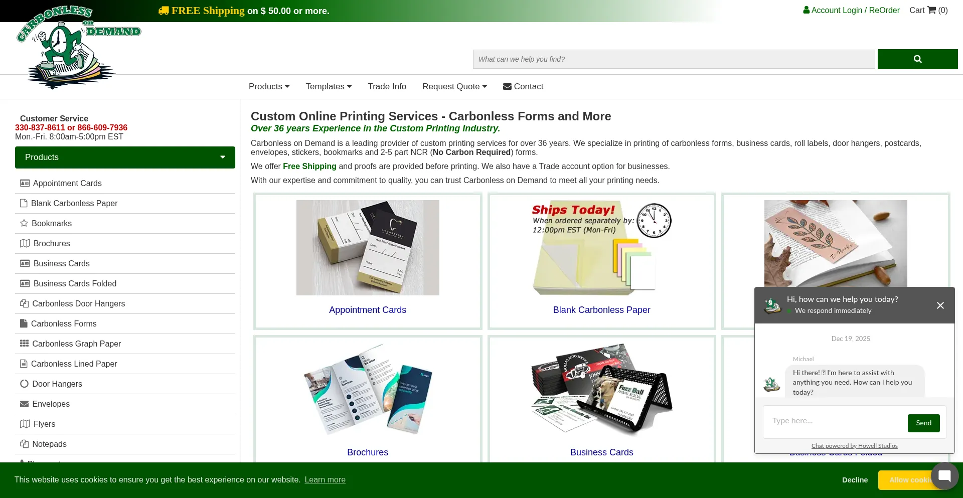 Carbonlessondemand.com