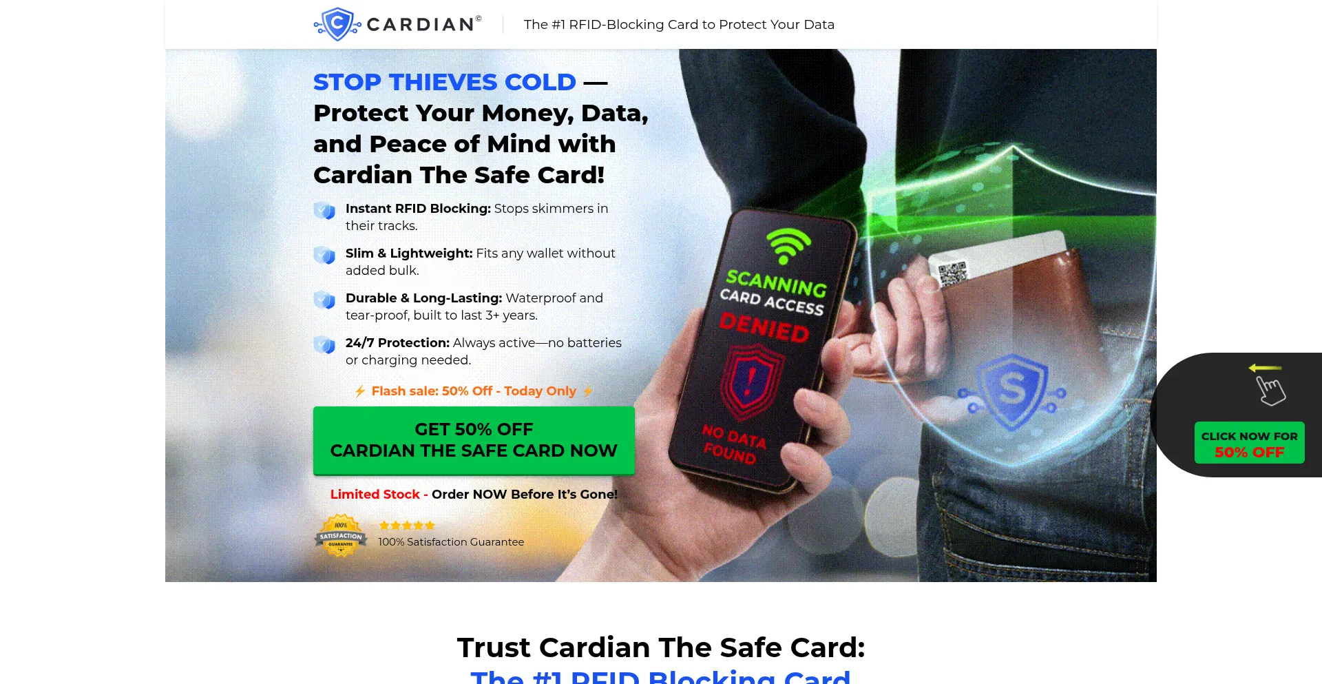 Cardiansafecard.com