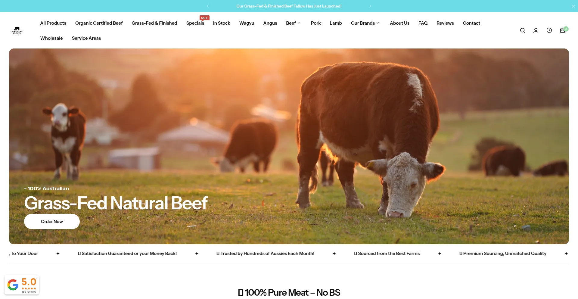 ¿És Seguro y Confiable Carnivoresociety.com.au?