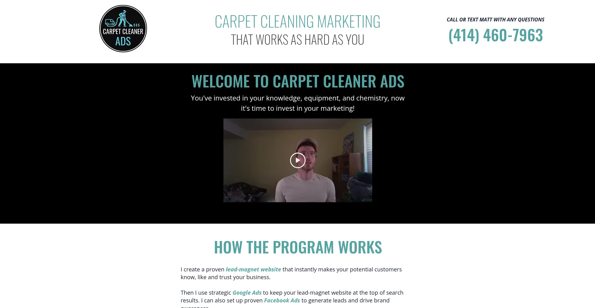 Carpetcleanerads.com