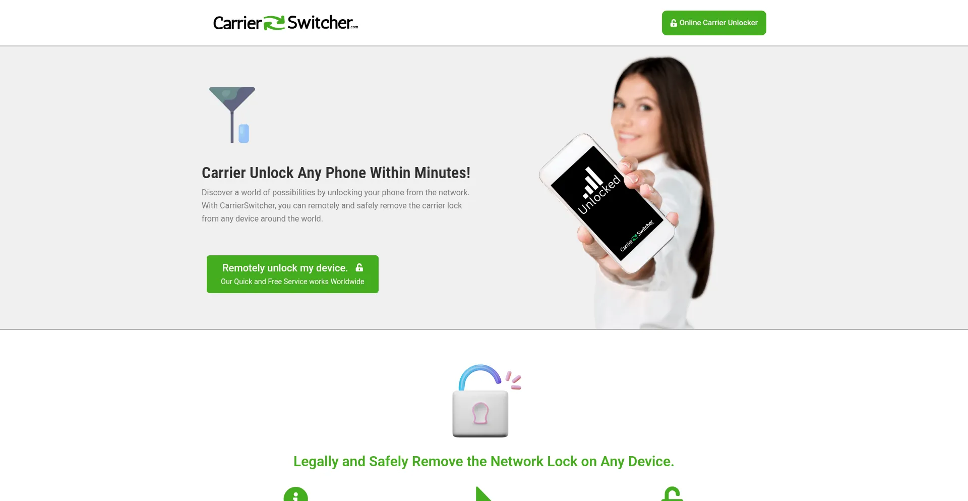 ¿És Seguro y Confiable Carrierswitcher.com?