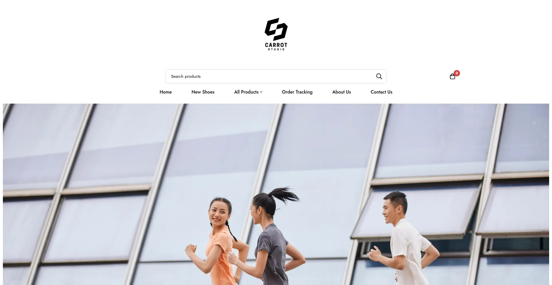 Website screenshot of Carrotstudio.co