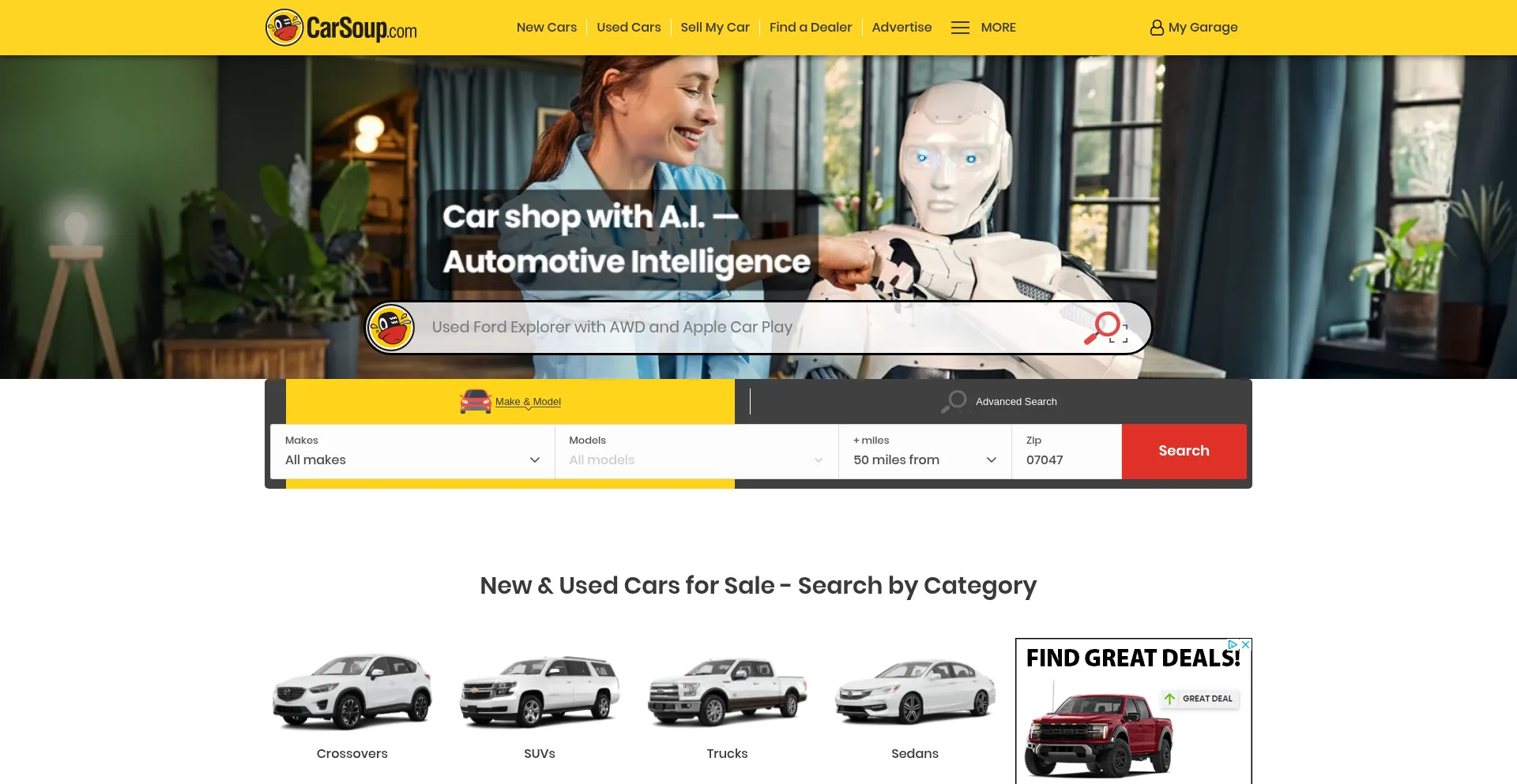 Carsoup.com Screenshot