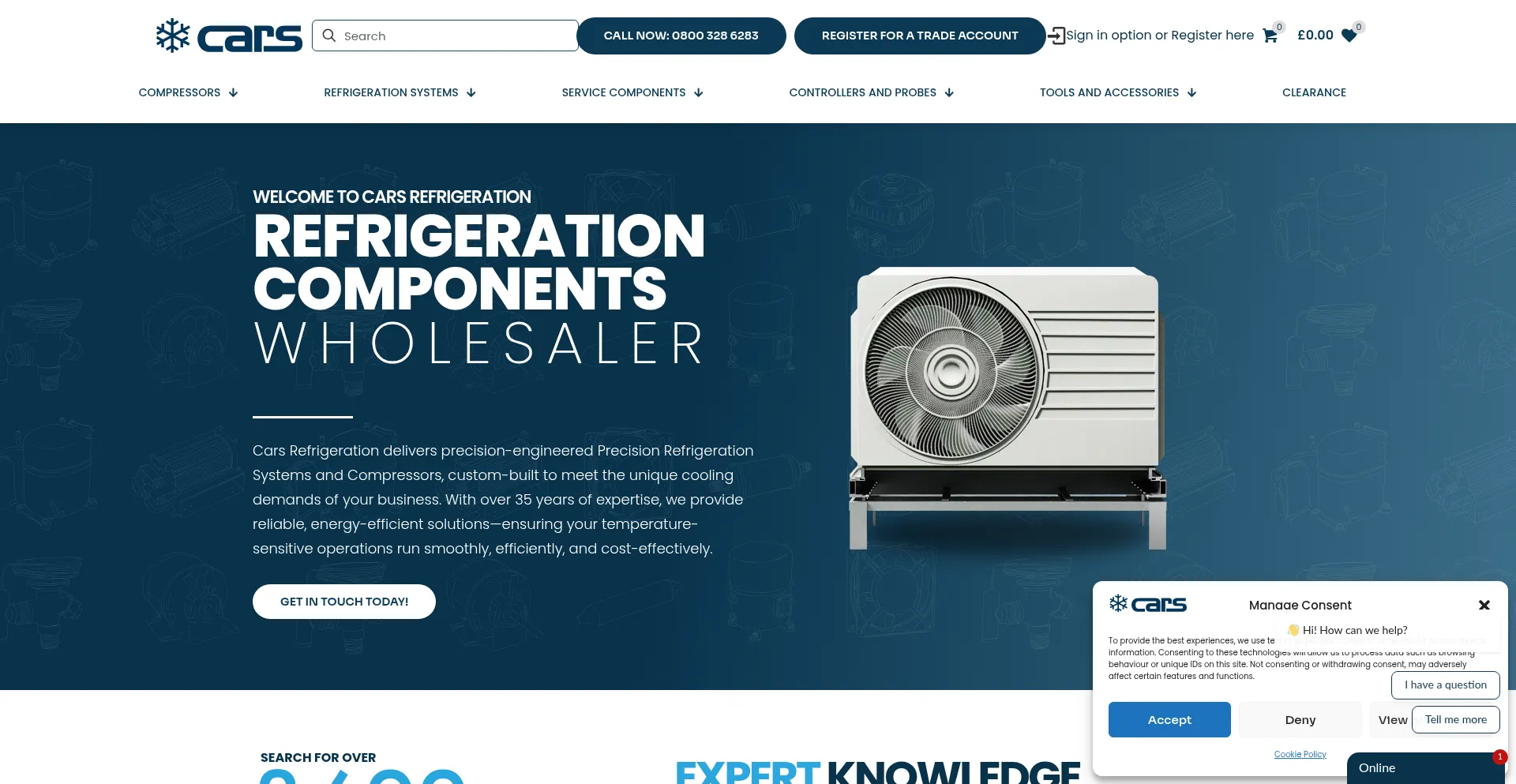 ¿És Seguro y Confiable Carsrefrigeration.com?