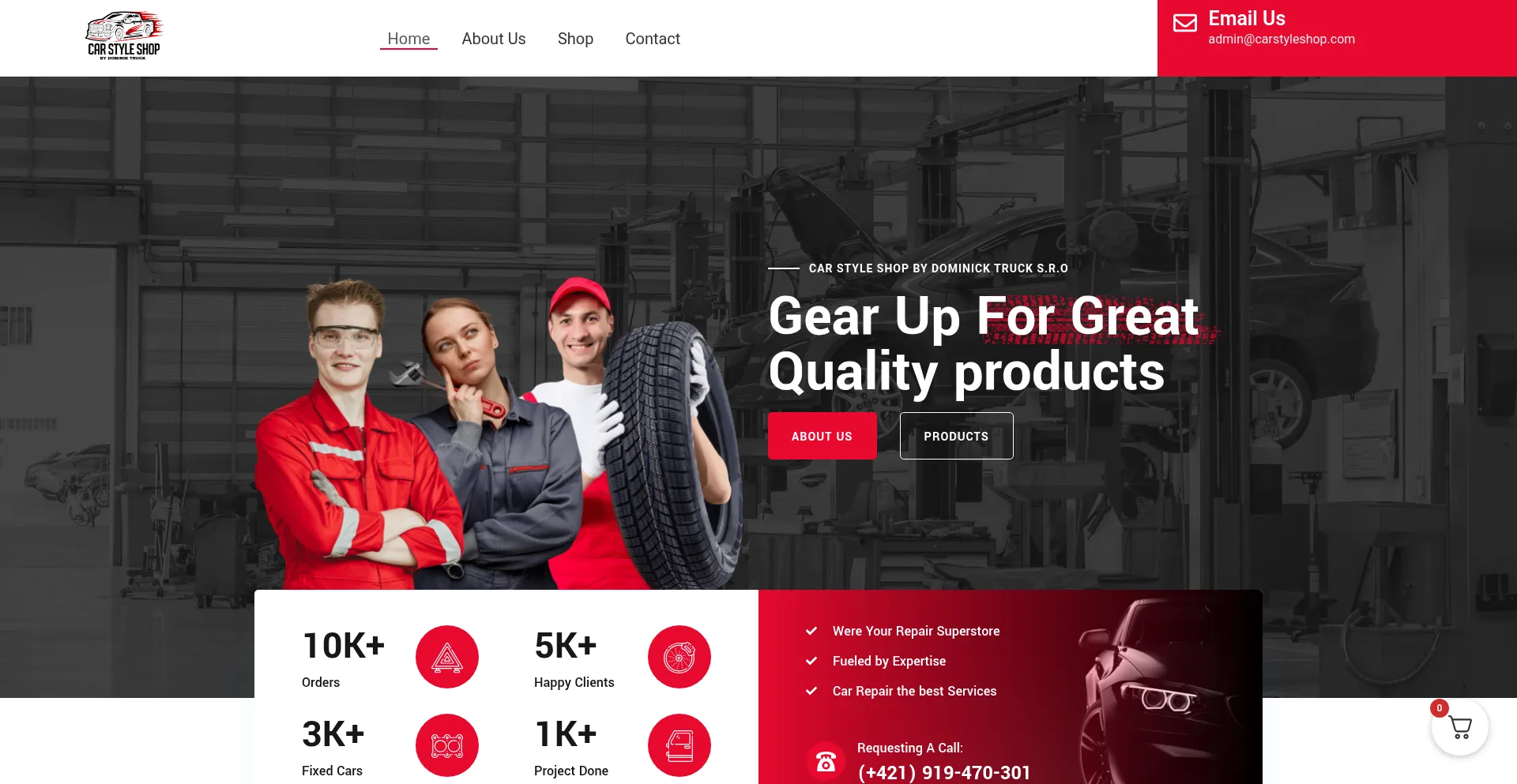 Carstyleshop.com Screenshot