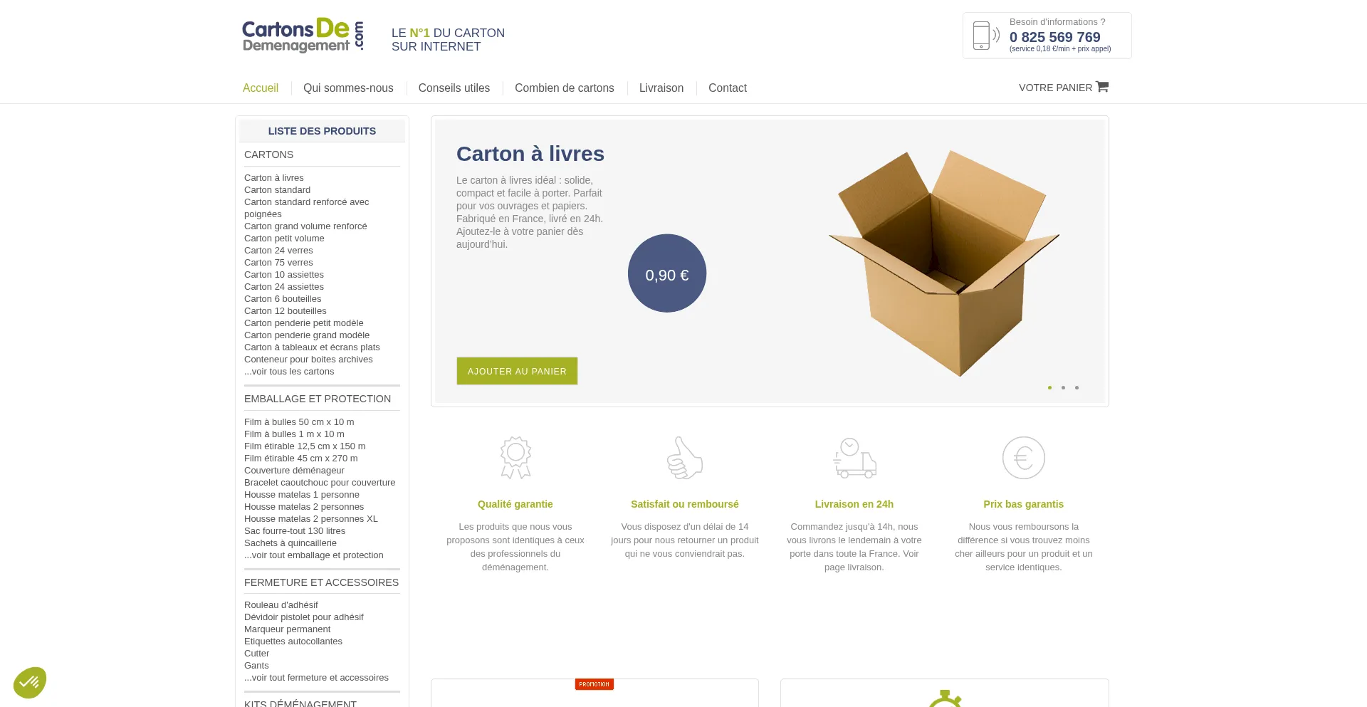 ¿És Seguro y Confiable Cartonsdedemenagement.com?
