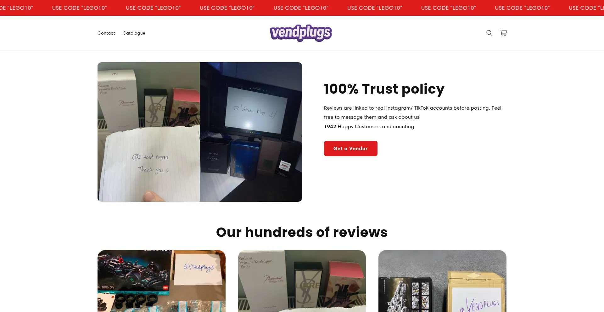 Website screenshot of Casevinyls.com