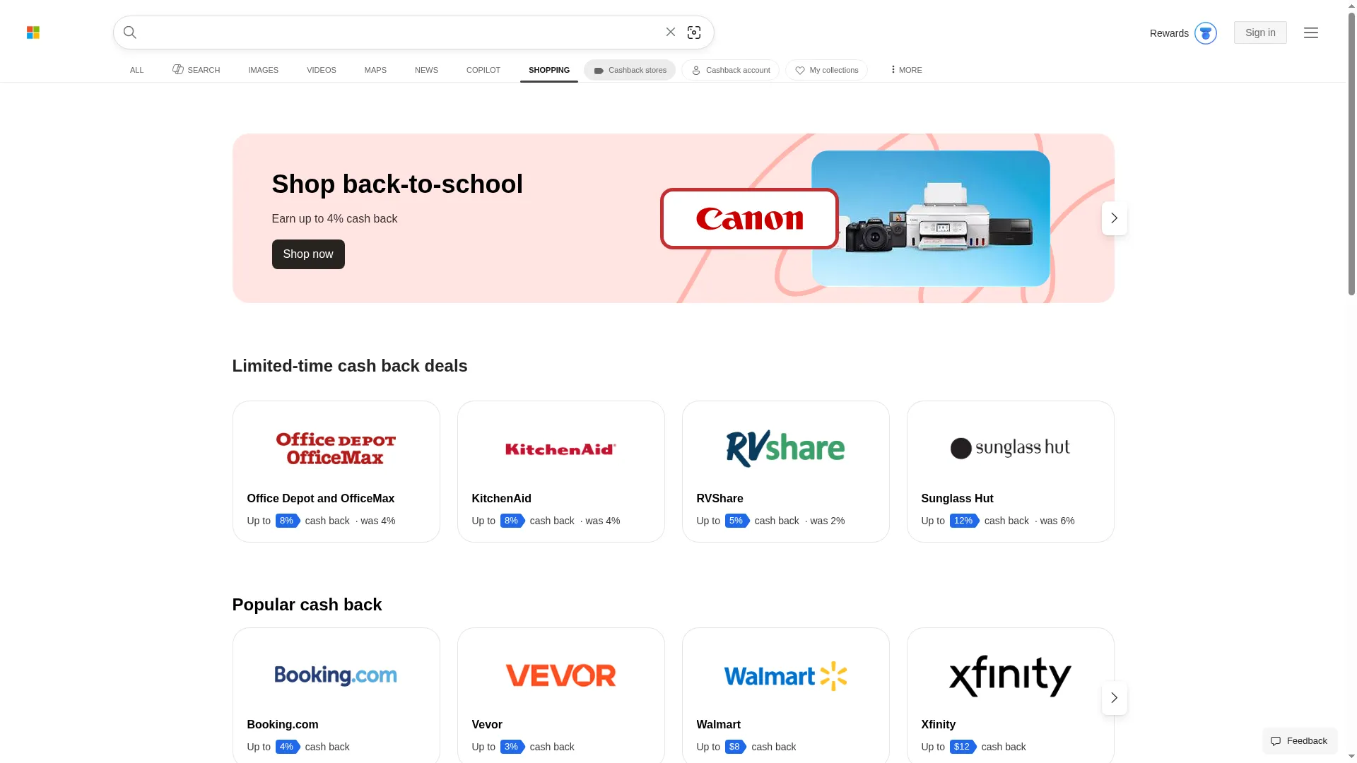 Cashback.microsoft.com