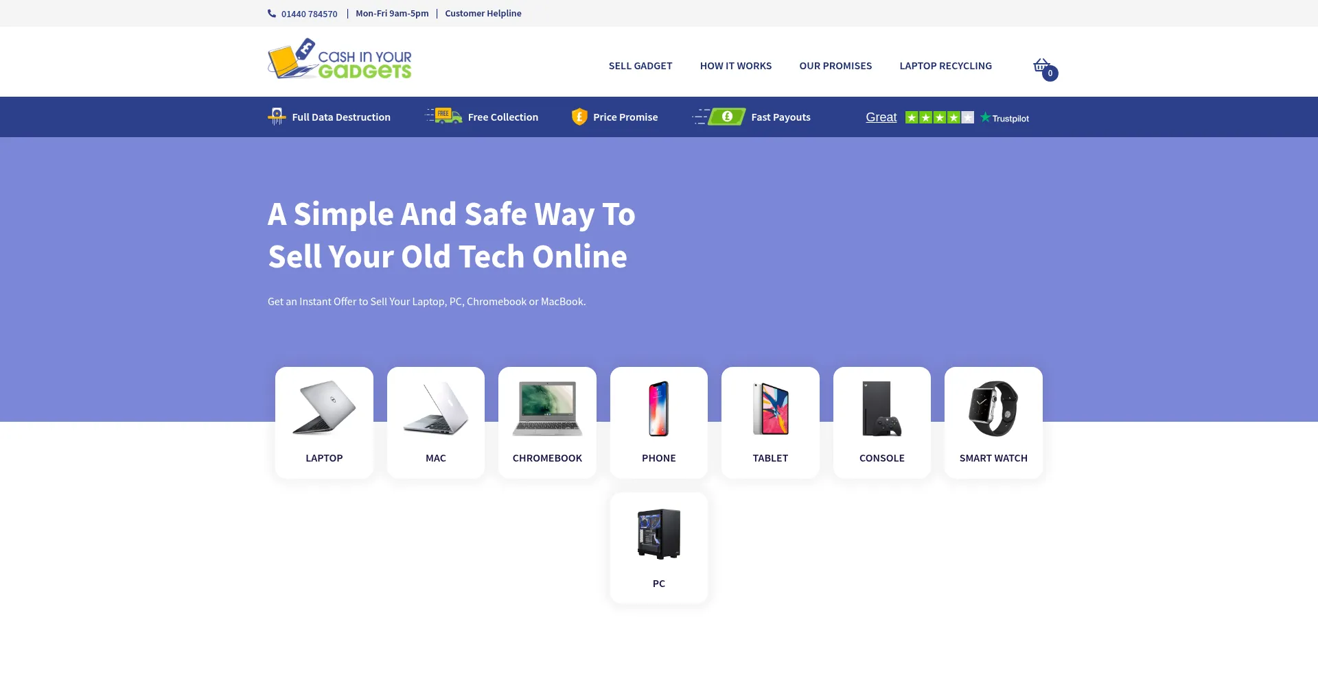 Cashinyourgadgets.co.uk