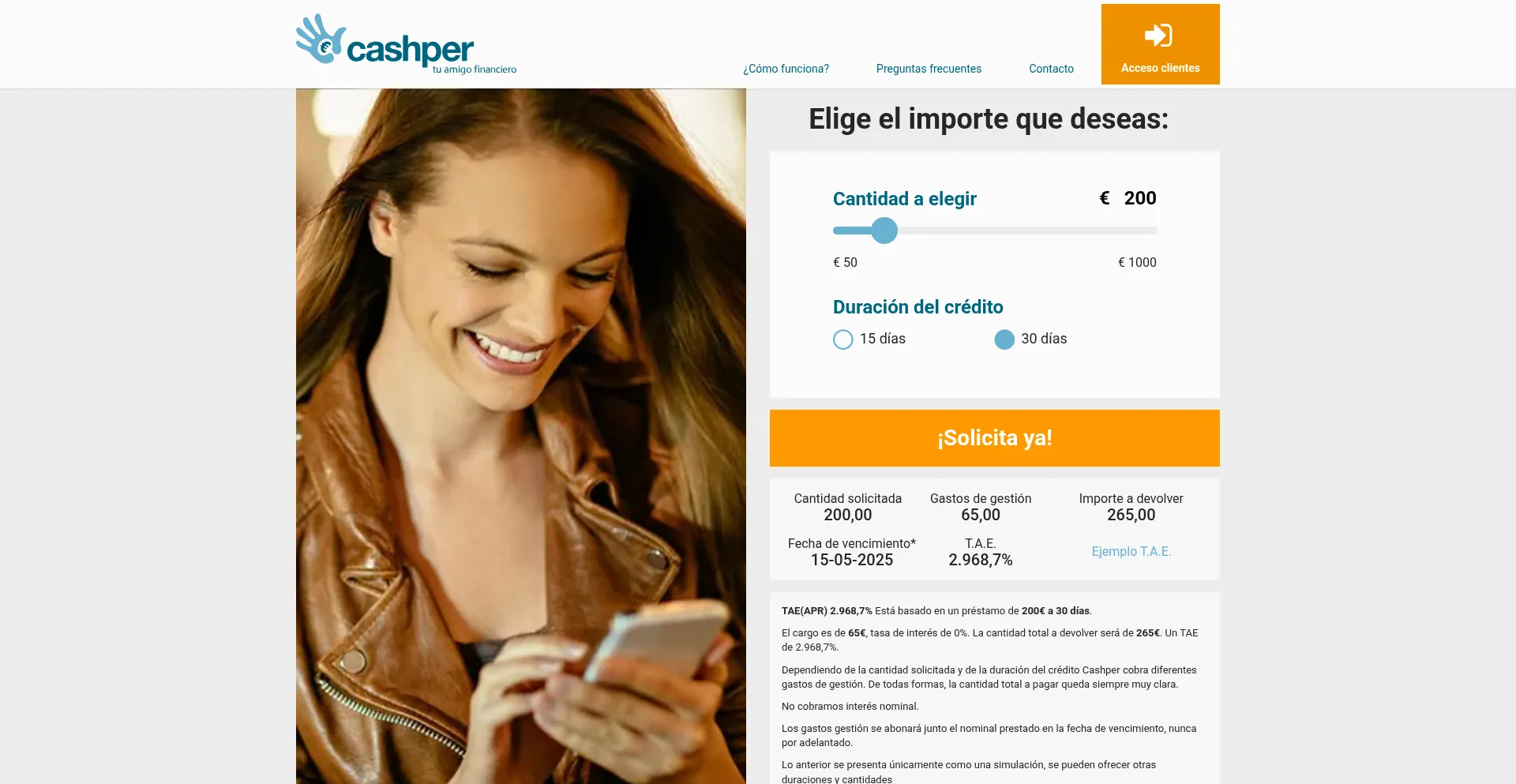 ¿És Seguro y Confiable Cashper.es?