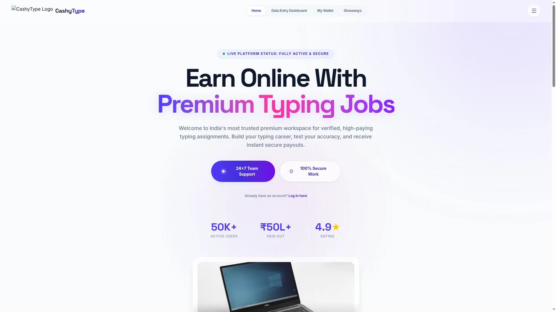 Cashytype.in