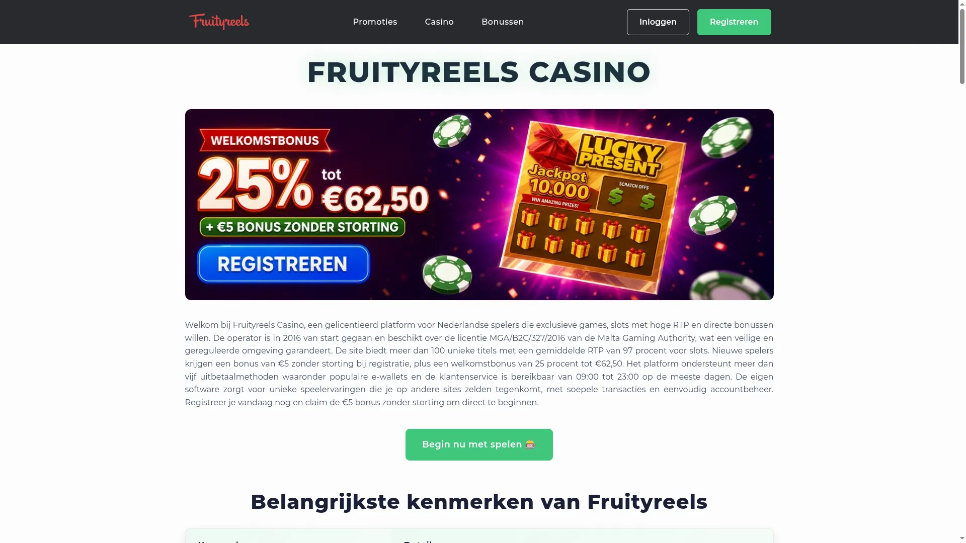 Casinofruityreels.nl