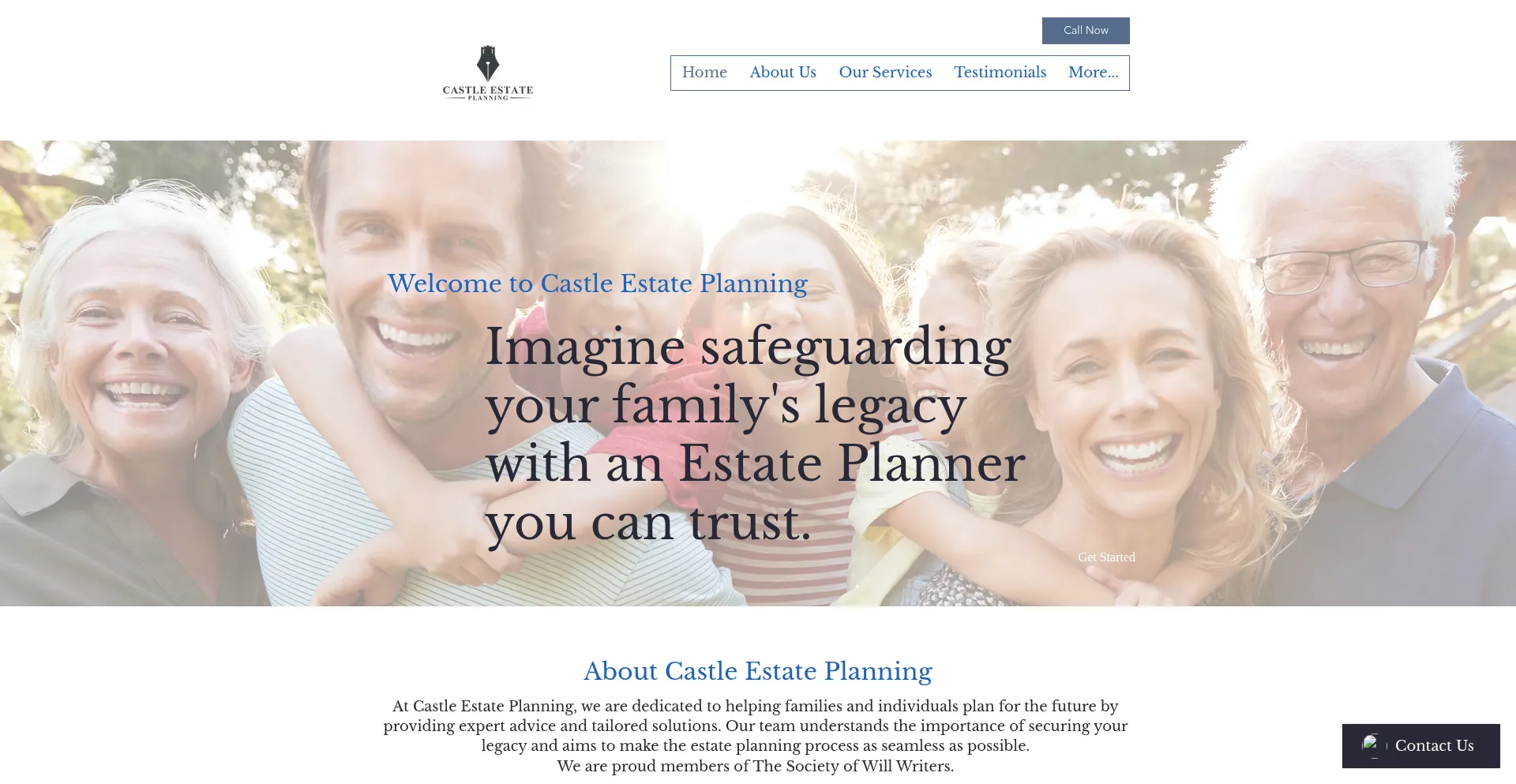 ¿És Seguro y Confiable Castle-estateplanning.co.uk?
