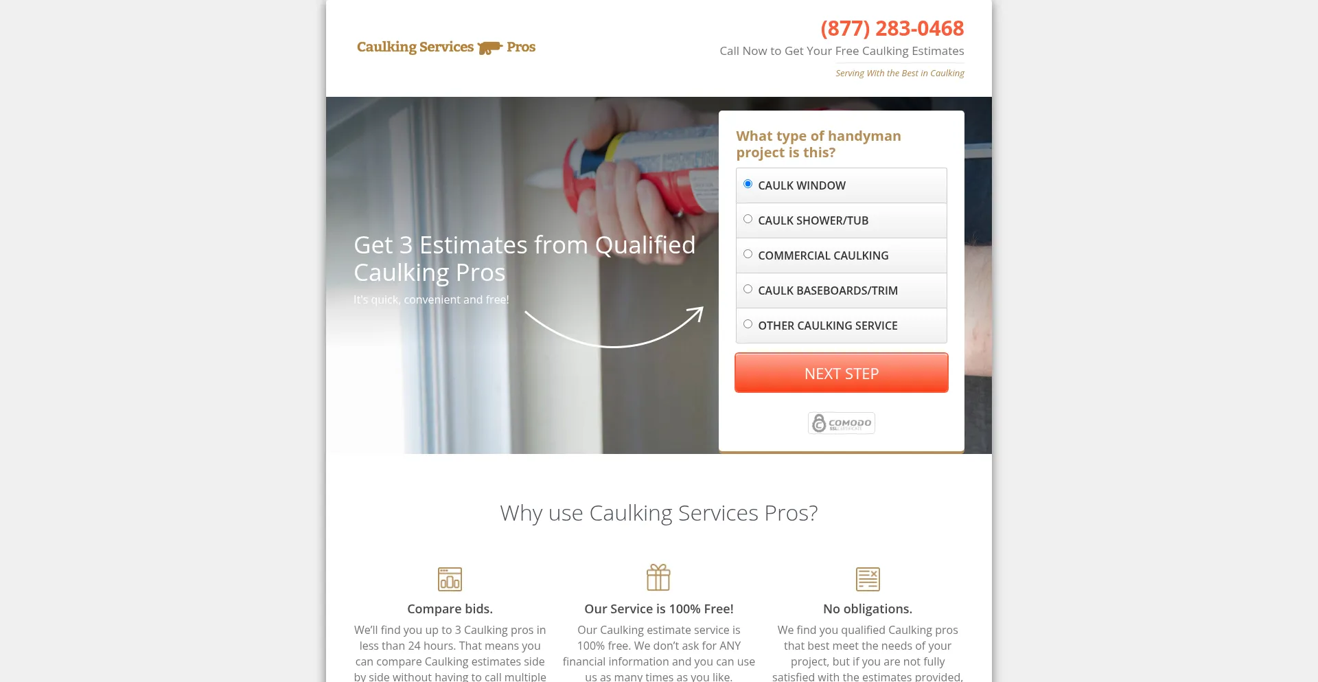 Caulkingservicepros.com