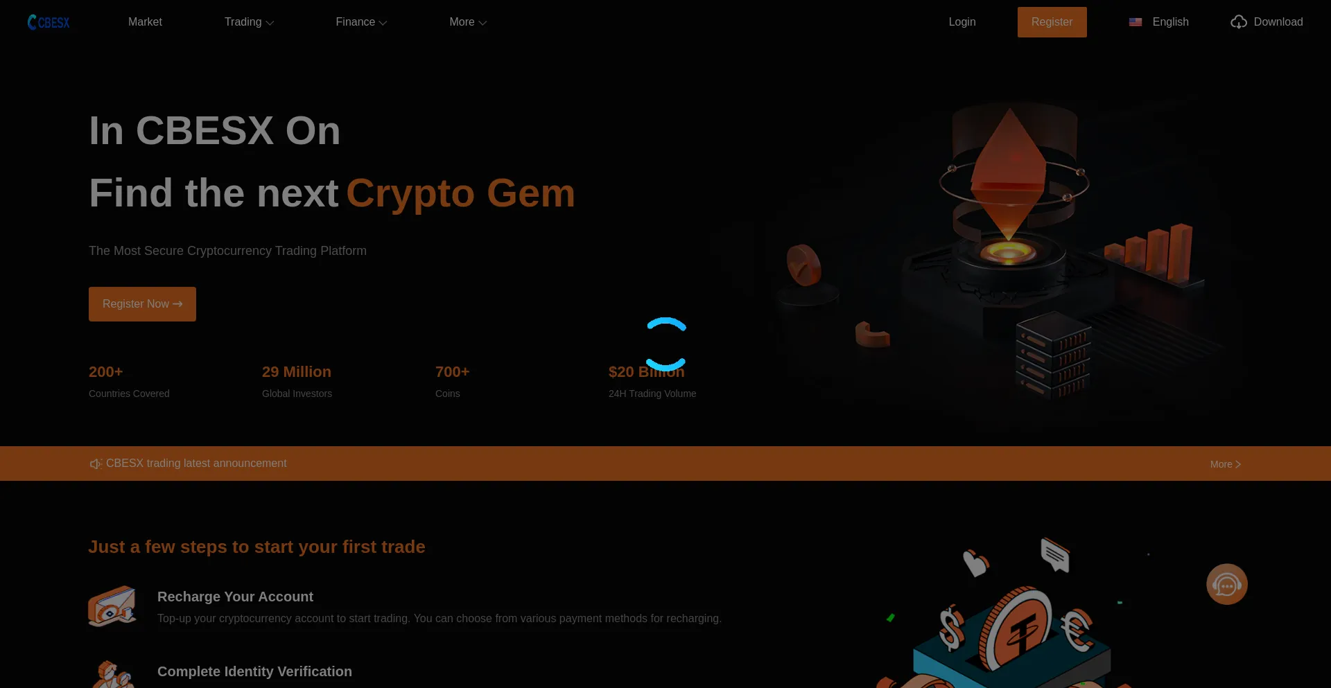Website screenshot of Cbesx.com