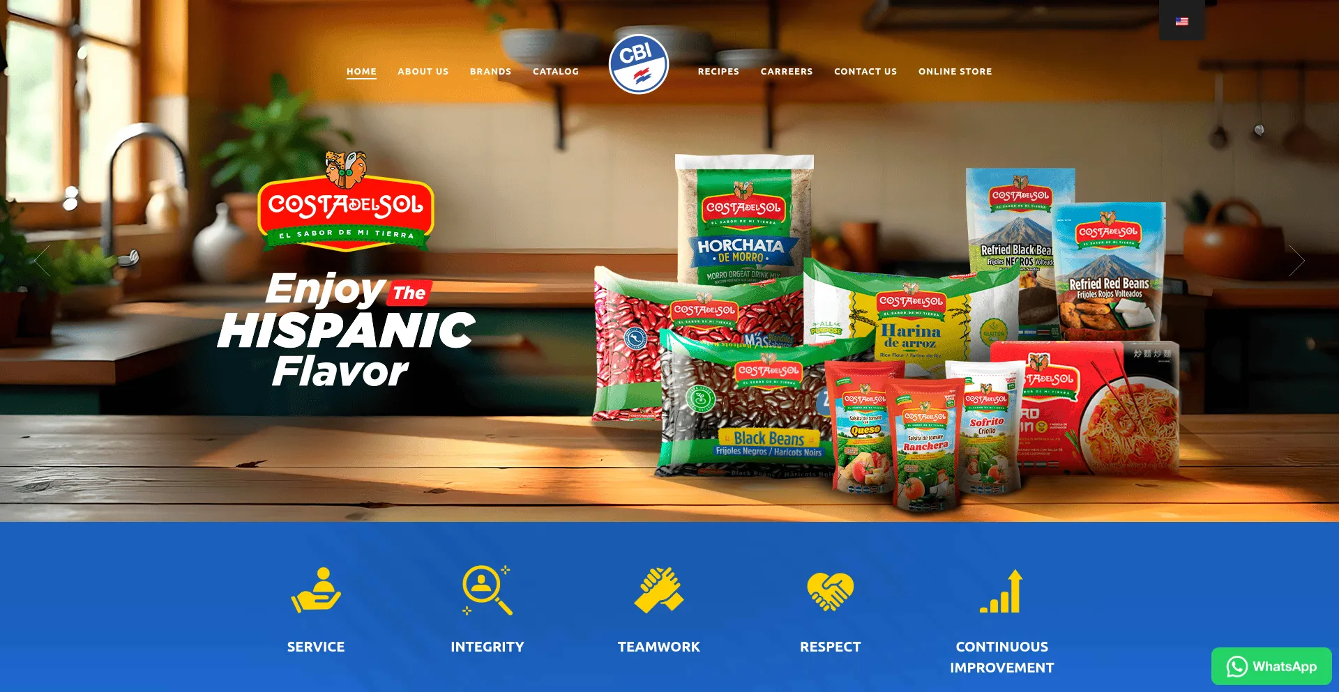 Website screenshot of Cbicorporate.com