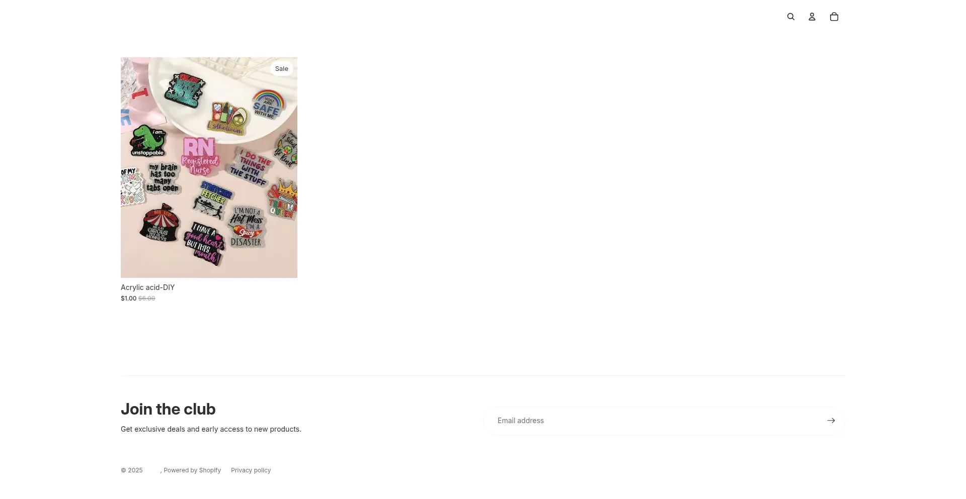 Website screenshot of Ccdiystore.com
